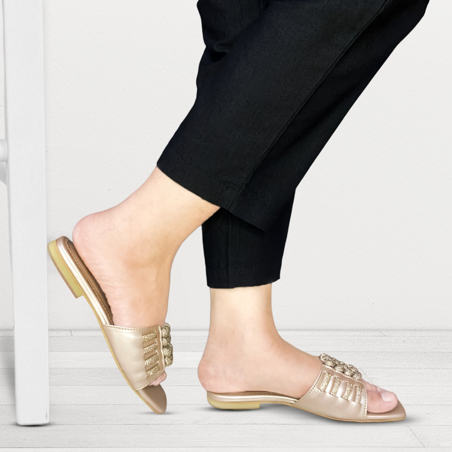 BELLA PREMIUM FLATS | ROSE GOLD - Image 2