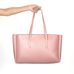 Indigo Tote Bag Peach Color