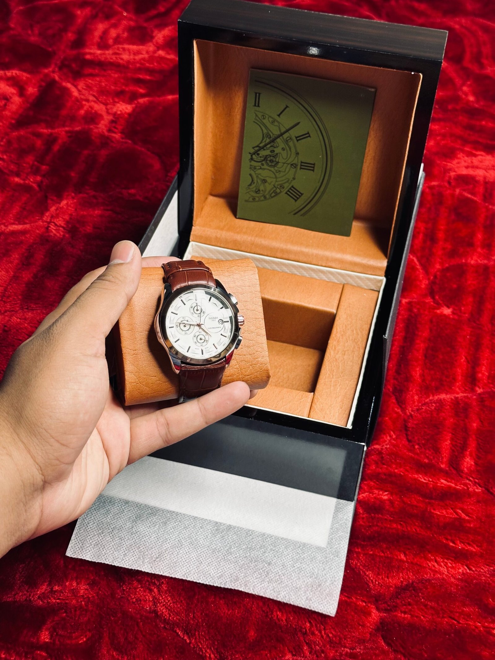 Tissot Leather straps All choronograph working - Image 3