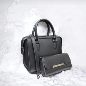 Elite Essentials 2 PCs Bag Black Color