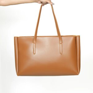 Indigo Tote Bag Brown Color