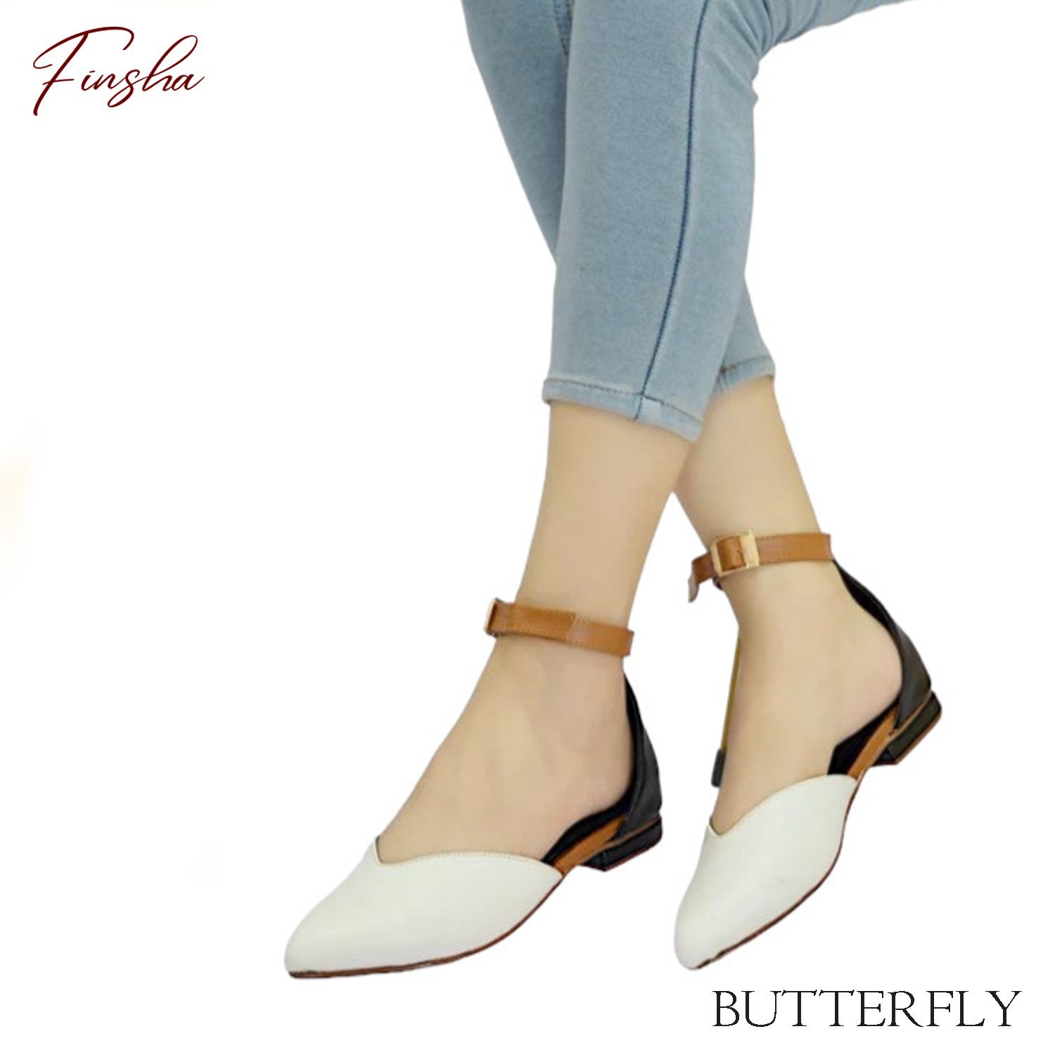 BUTTERFLY MULE | WHITE
