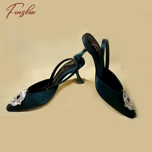 DAISY HEEL SANDAL | ZINC - Image 2