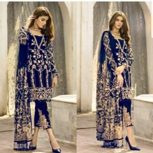 Gulal party wear blue