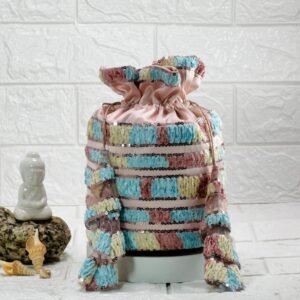 Pink Blossom Potli Bag