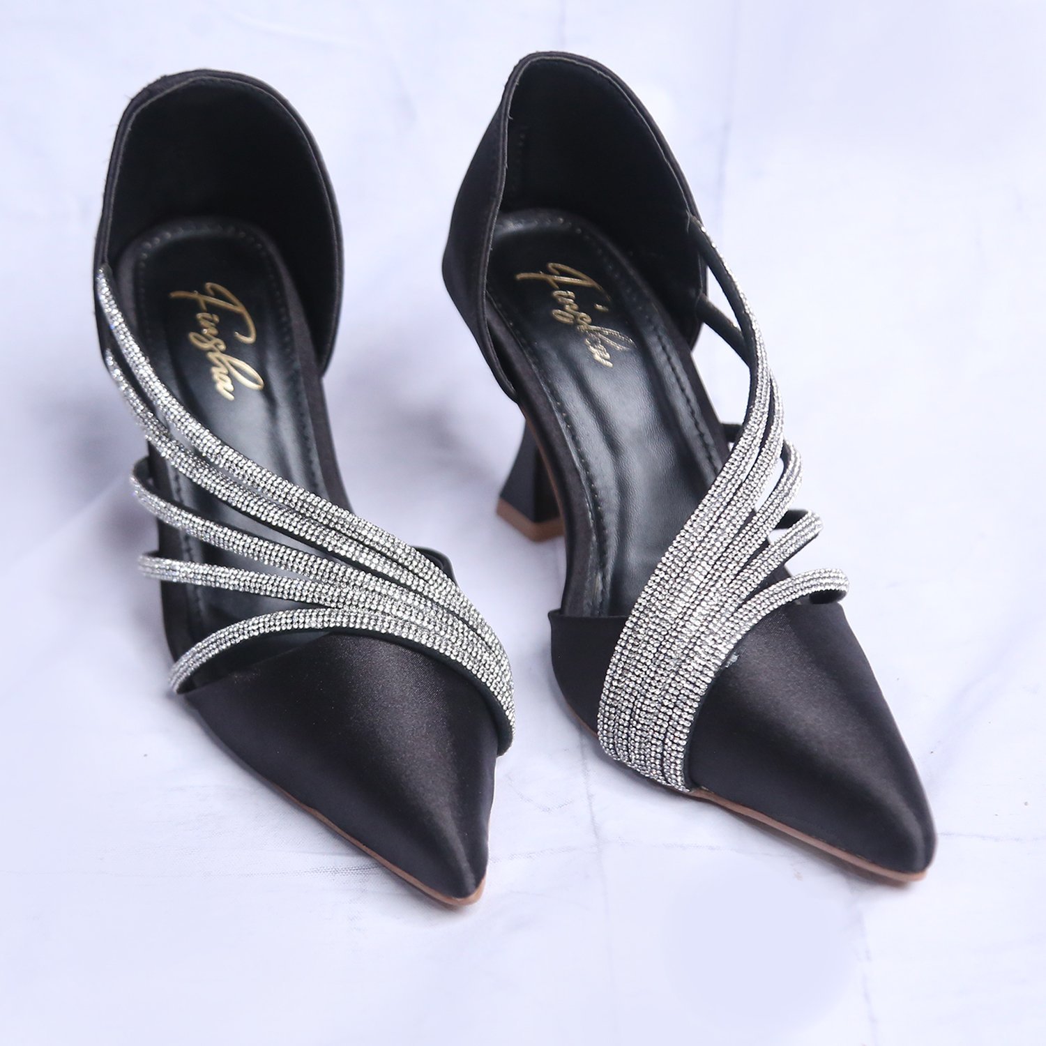 ISABELLA HEEL SANDAL | BLACK - Image 5