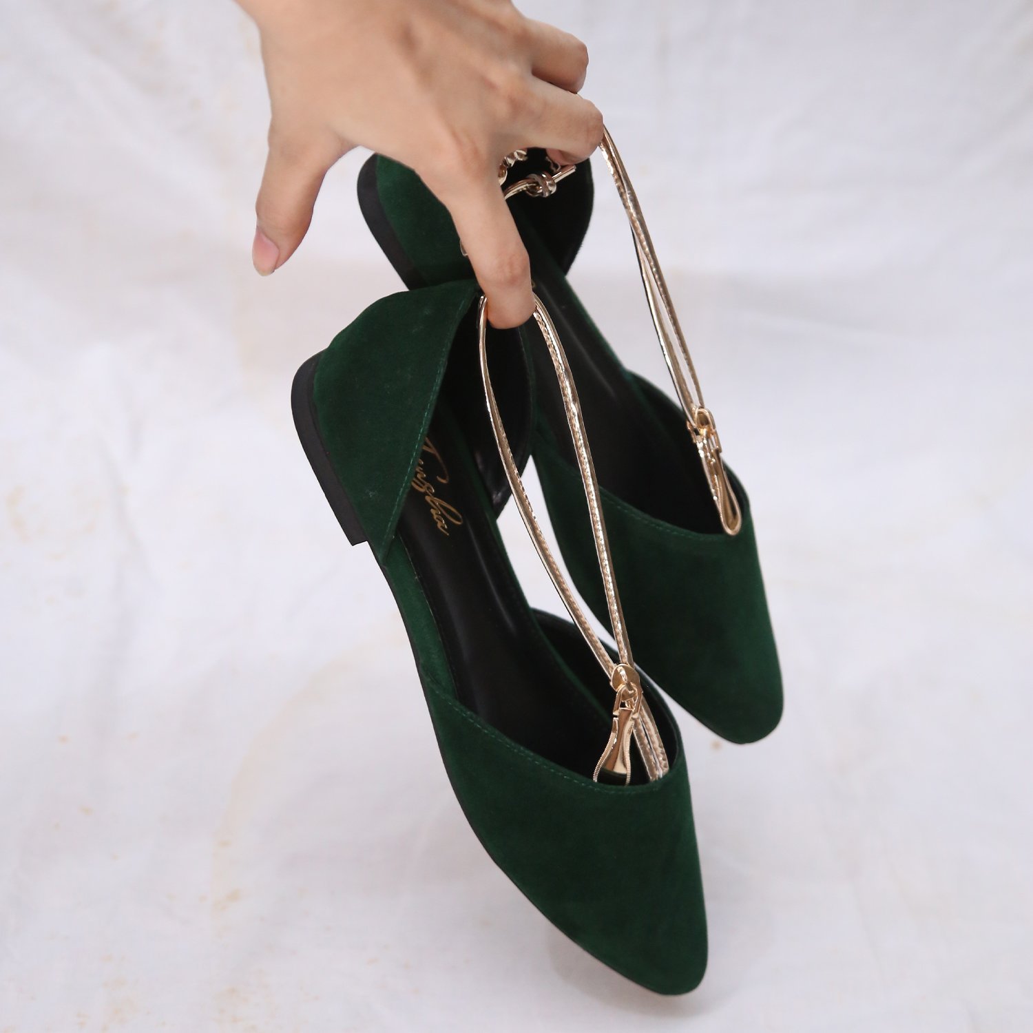 ZIPPER MULE | GREEN