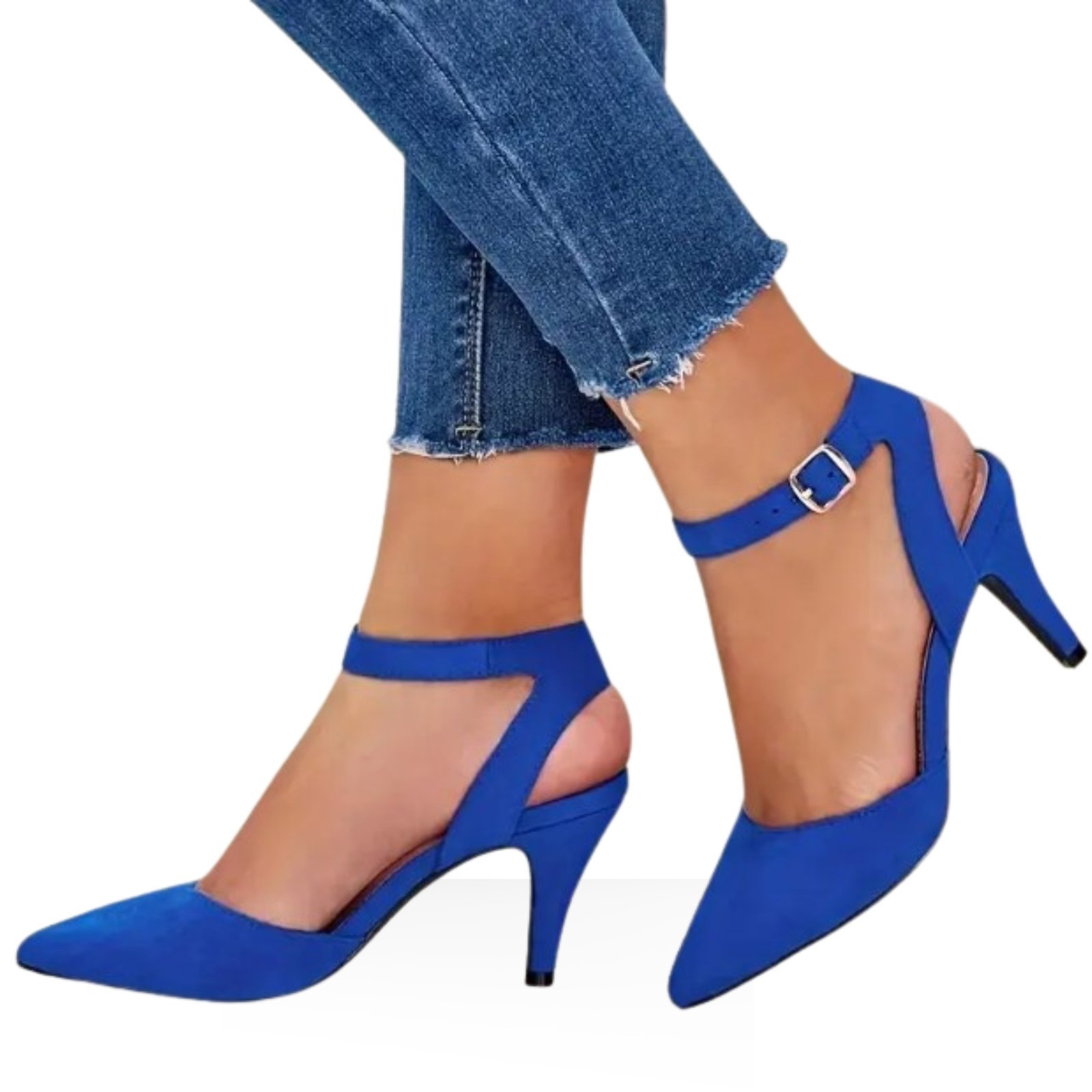 Serene SlingBack Mule | Royal Blue