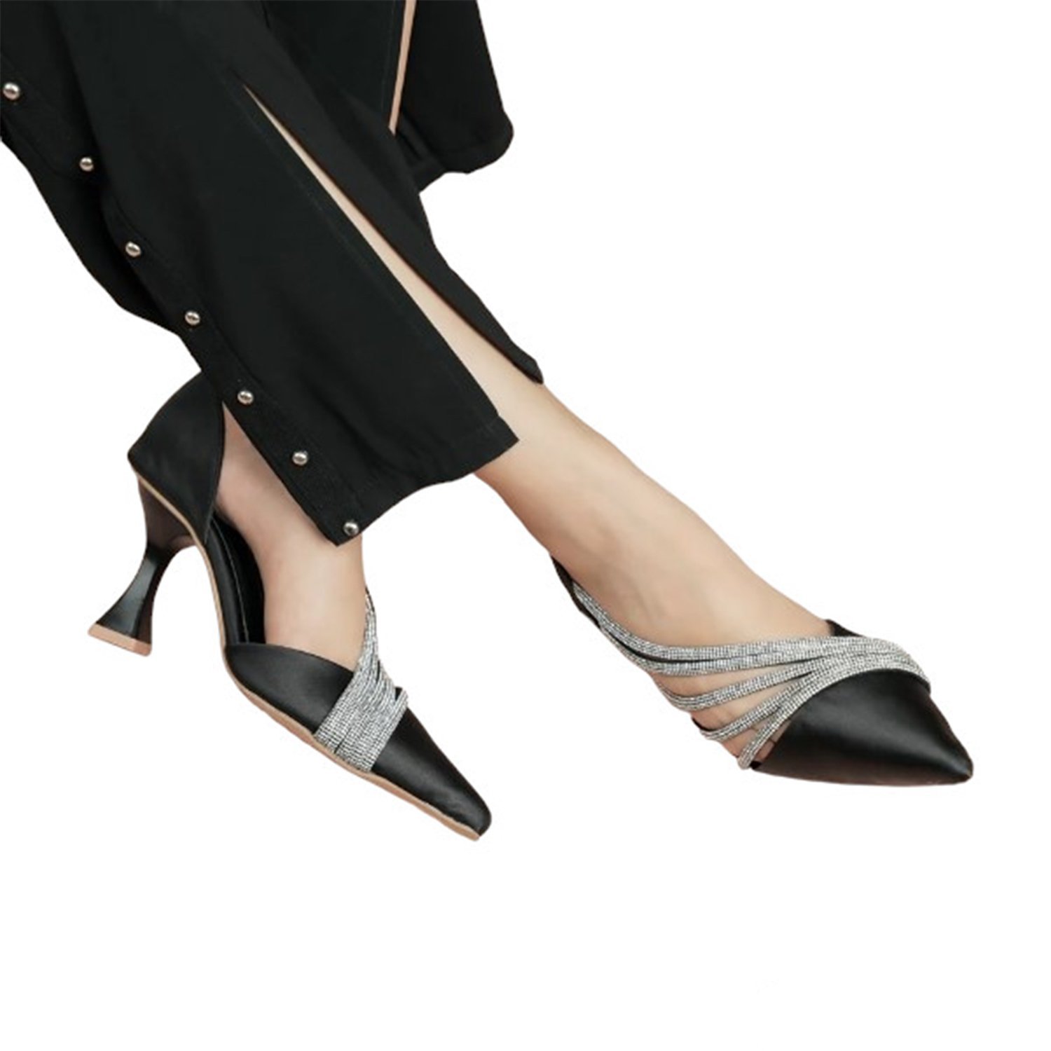 ISABELLA HEEL SANDAL | BLACK