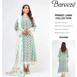 Bareeze Printed Lawn ZA-2