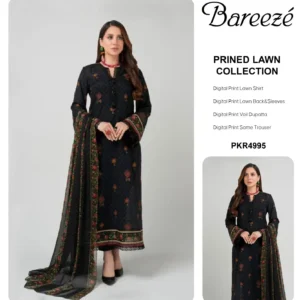 Bareeze Printed Lawn ZA-5