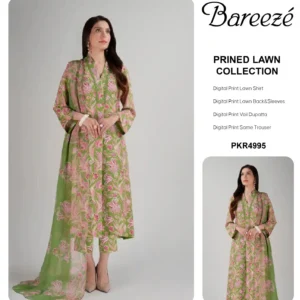 Bareeze Printed Lawn ZA-4