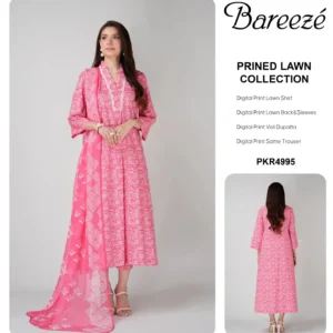 Bareeze Printed Lawn ZA-10