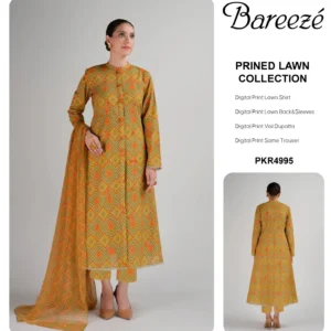 Bareeze Printed Lawn ZA-9