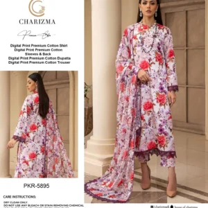 Charizma Printed Cambric ZA-23