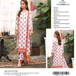 So Kamal Printed Lawn ZA-32