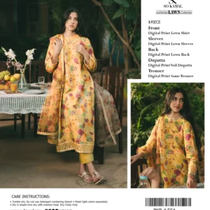 So Kamal Printed Lawn ZA-35