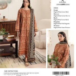 So Kamal Printed Lawn ZA-38