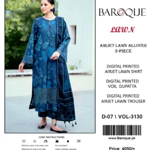 Baroque Printed Lawn B-61