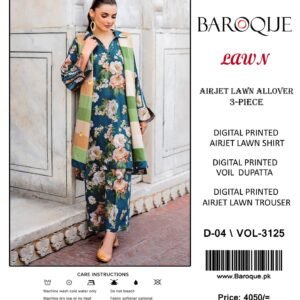 Baroque Printed Lawn B-67