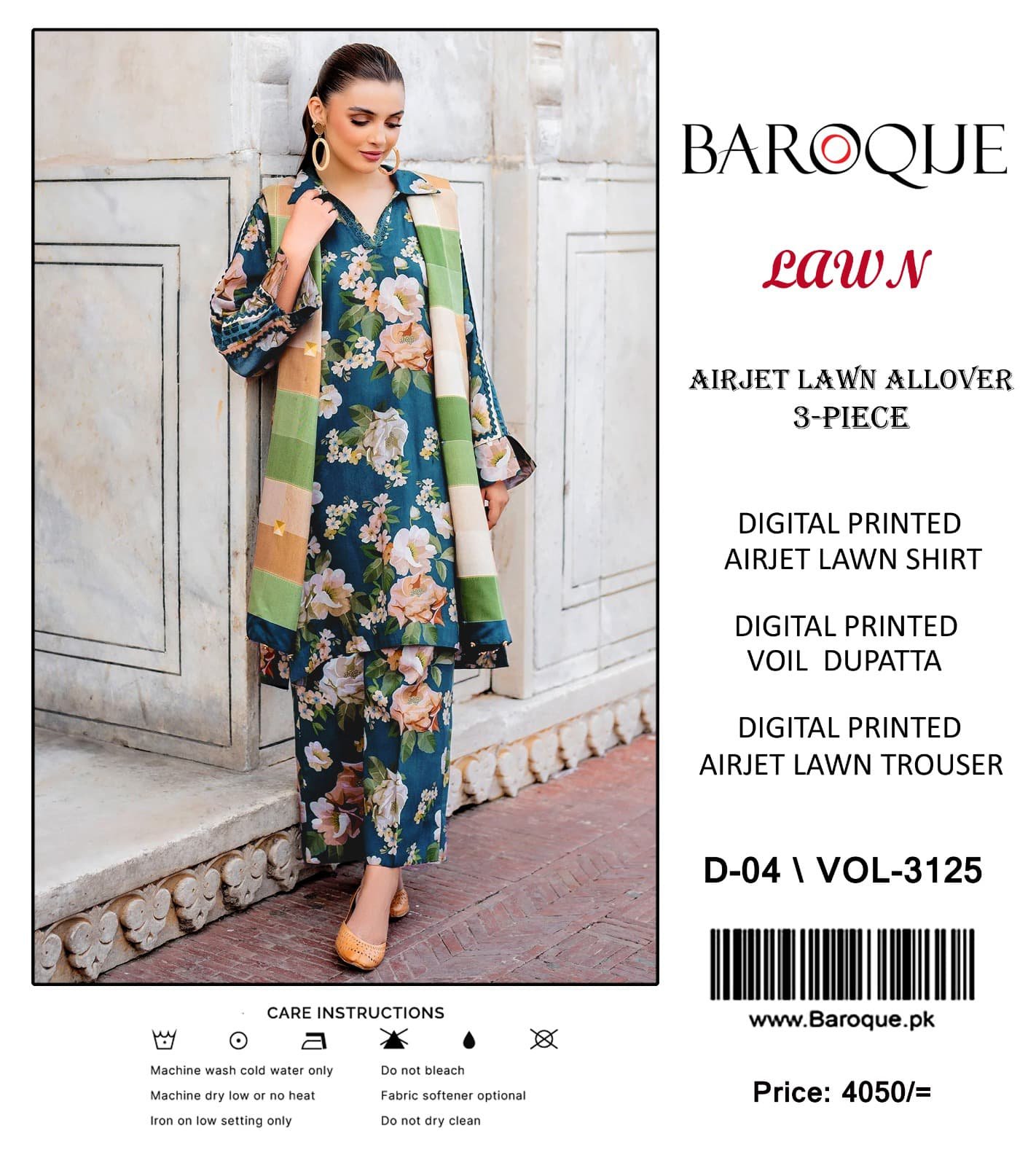 Baroque Printed Lawn B-67