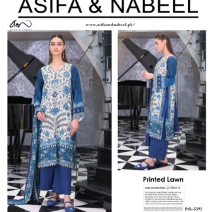 Asifa Nabeel Printed Lawn ZA-81