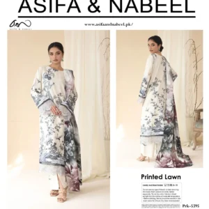Asifa Nabeel Printed Lawn ZA-82