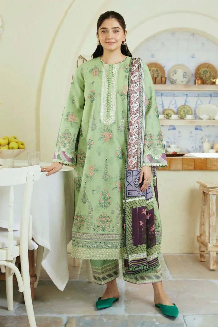 Zara Shahjahan Lawn BN-1034