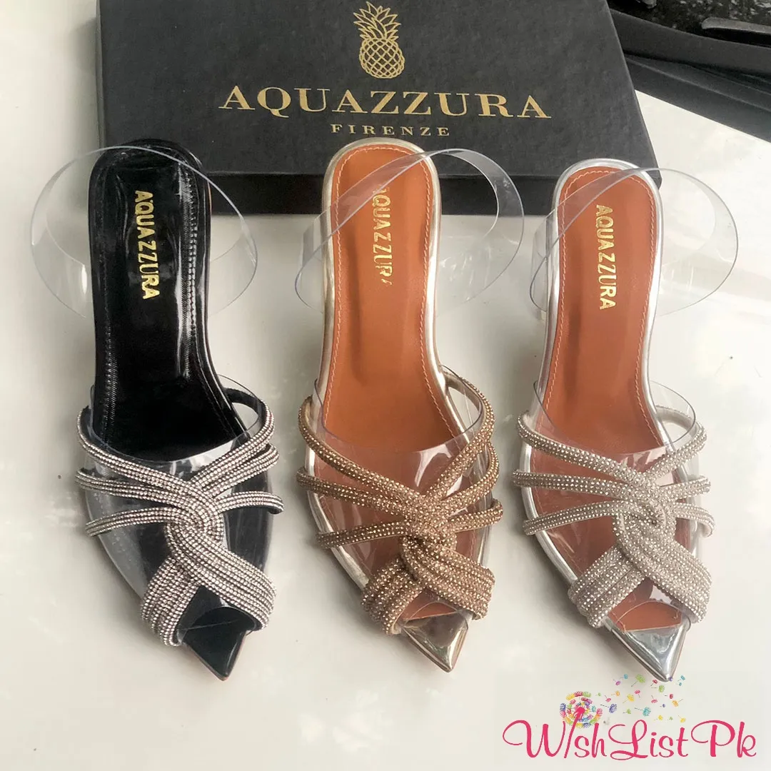 Aquazurra Knot Heels