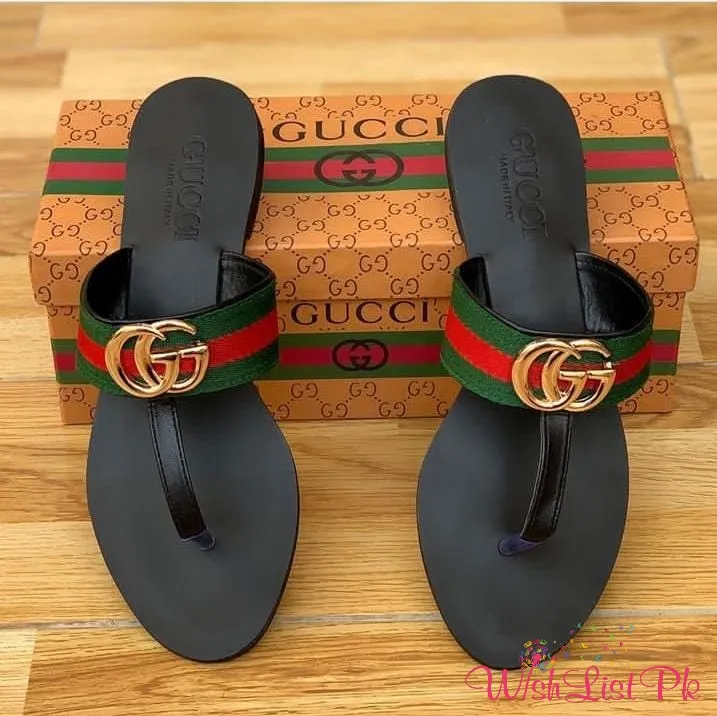 Gucci Logo Slippers
