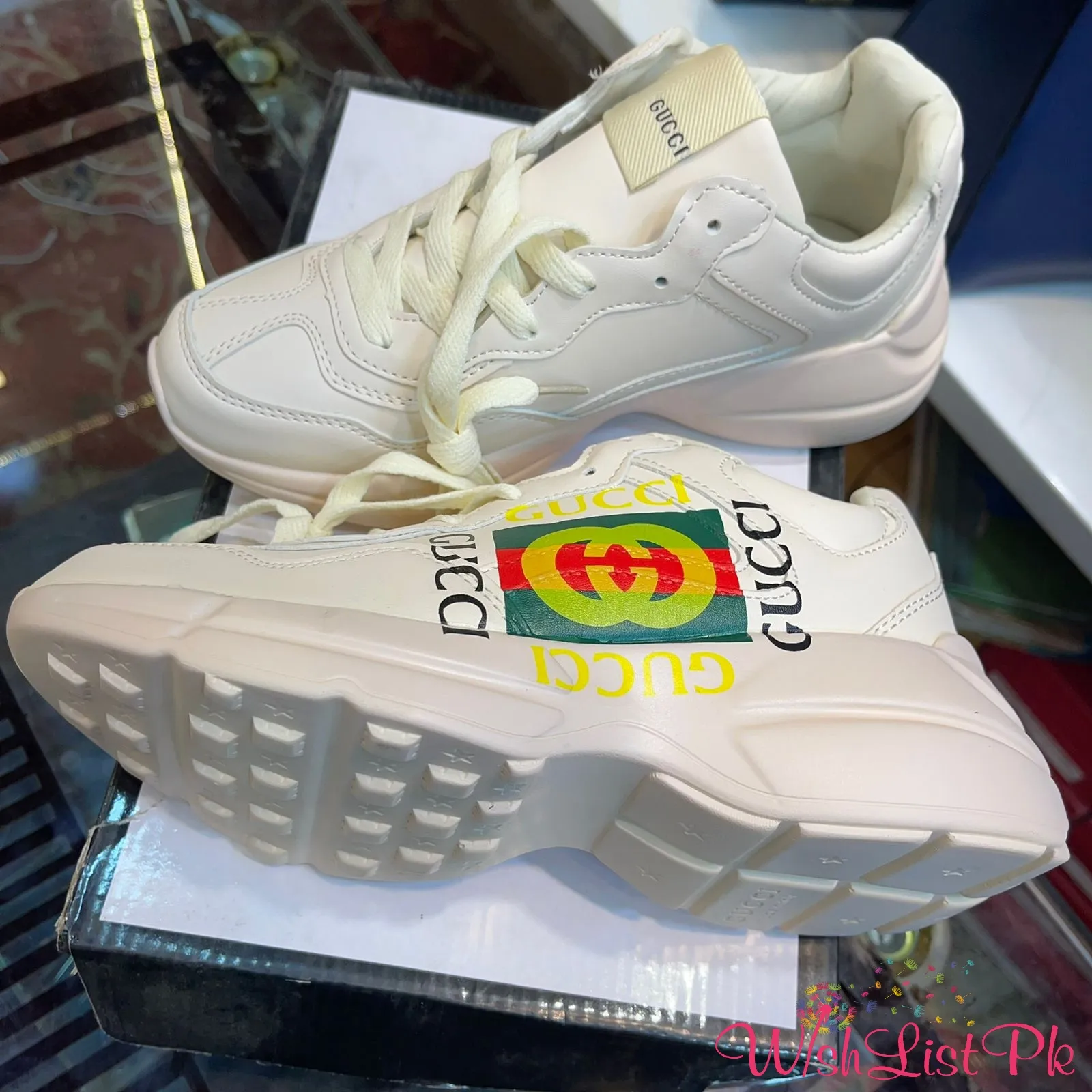 Gucci White Highshoes