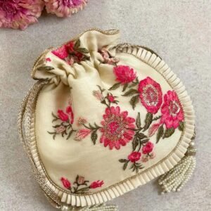 Candy crush potli bag cream