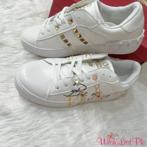 Valentino Gold Shoes