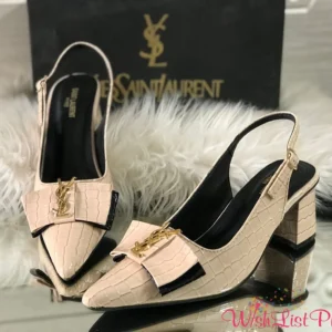 Ysl Block Heel