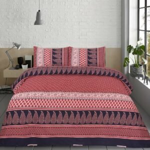 3 Pcs Cotton Bedsheet-Erio (Premium)