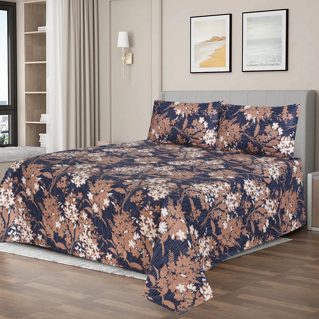 3 Pcs Bedsheet B-13-MZ16
