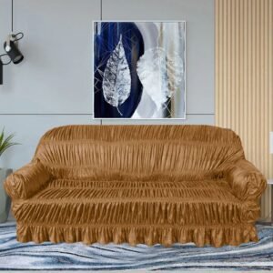 Twill Jersey Sofa Covers - Elastic Sofa Covers - Golden