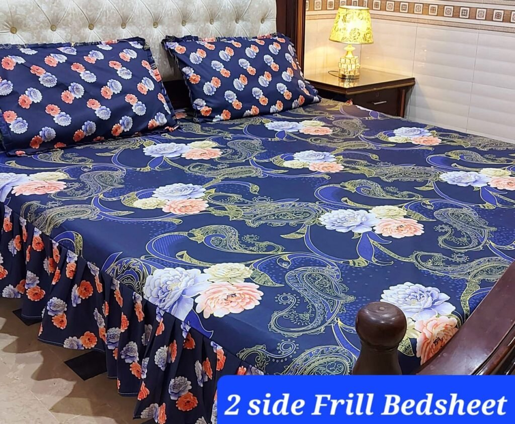 2 Side Frill Bedsheet