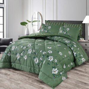 Double Bed 6 pc Winter Razai Set (Heavy Filling) RZ-26