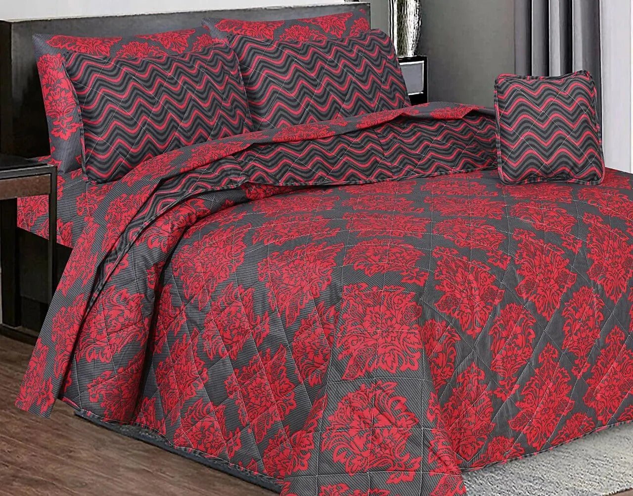 7 Pcs Comforter Set-B37