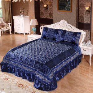 Victotian Fancy Silk Bedsheet