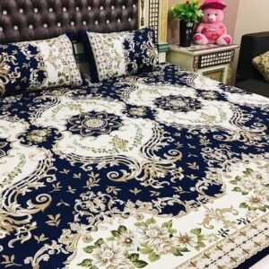 3 Pcs Cotton Sateen Bedsheet