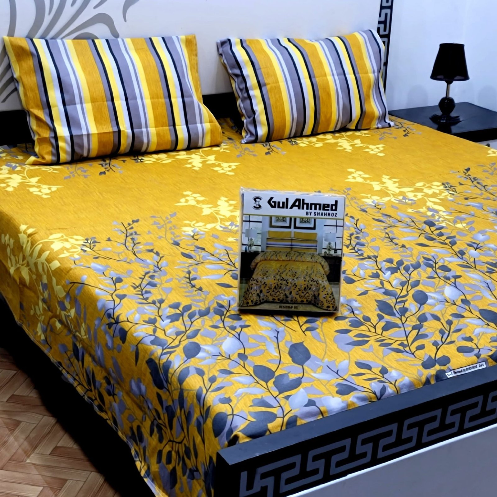 3 Pcs Bedsheet E-22
