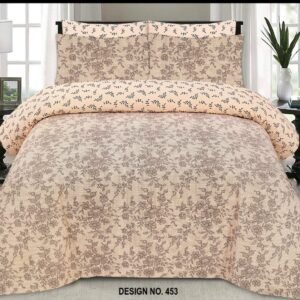 3 Pcs Cotton Bedsheet-Pure Rainbow (Premium)