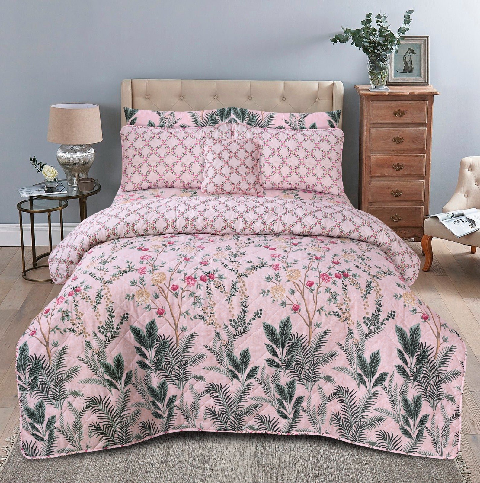 7 Pcs Comforter Set-B27