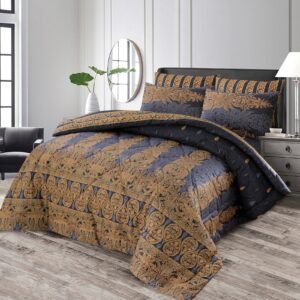 Double Bed 6 pc Winter Razai Set (Heavy Filling) RZ-94