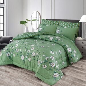 Double Bed 6 pc Winter Razai Set (Heavy Filling) RZ-99