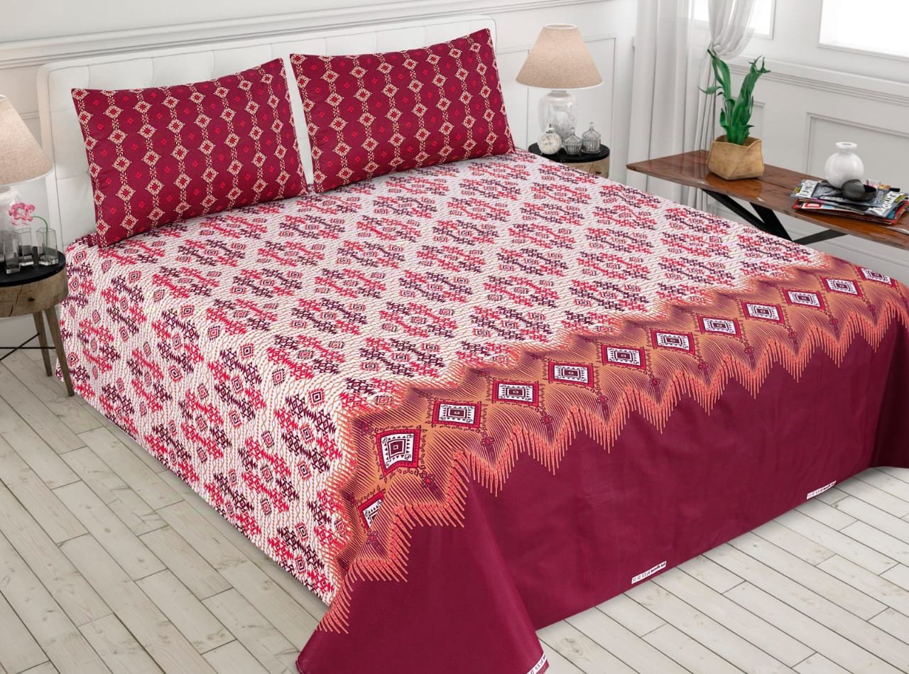 3 Pcs Bedsheet E-4
