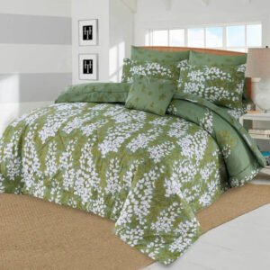 Double Bed 6 pc Winter Razai Set (Heavy Filling) RZ-96