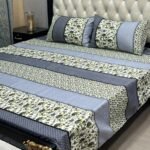 3 Pcs Cotton Bedsheet- XARA 7655-3310 (Premium)